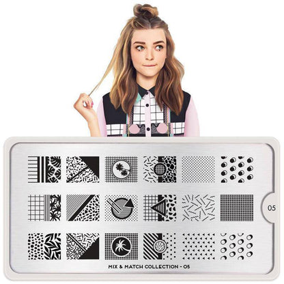 Mix & Match 05 ✦ Nail Stamping Plate - MoYou London