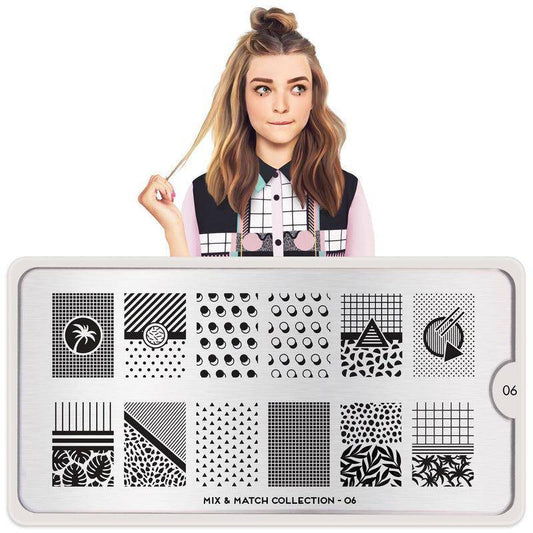 Mix & Match 06 ✦ Nail Stamping Plate - MoYou London