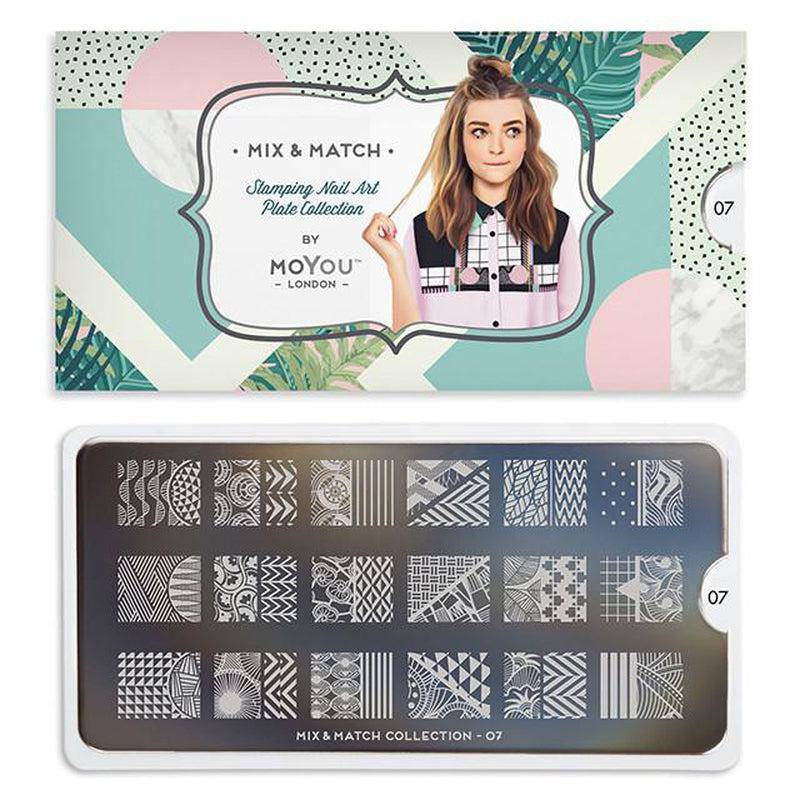 Mix & Match 07 ✦ Nail Stamping Plate - MoYou London