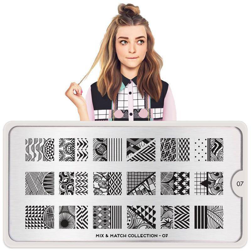 Mix & Match 07 ✦ Nail Stamping Plate - MoYou London
