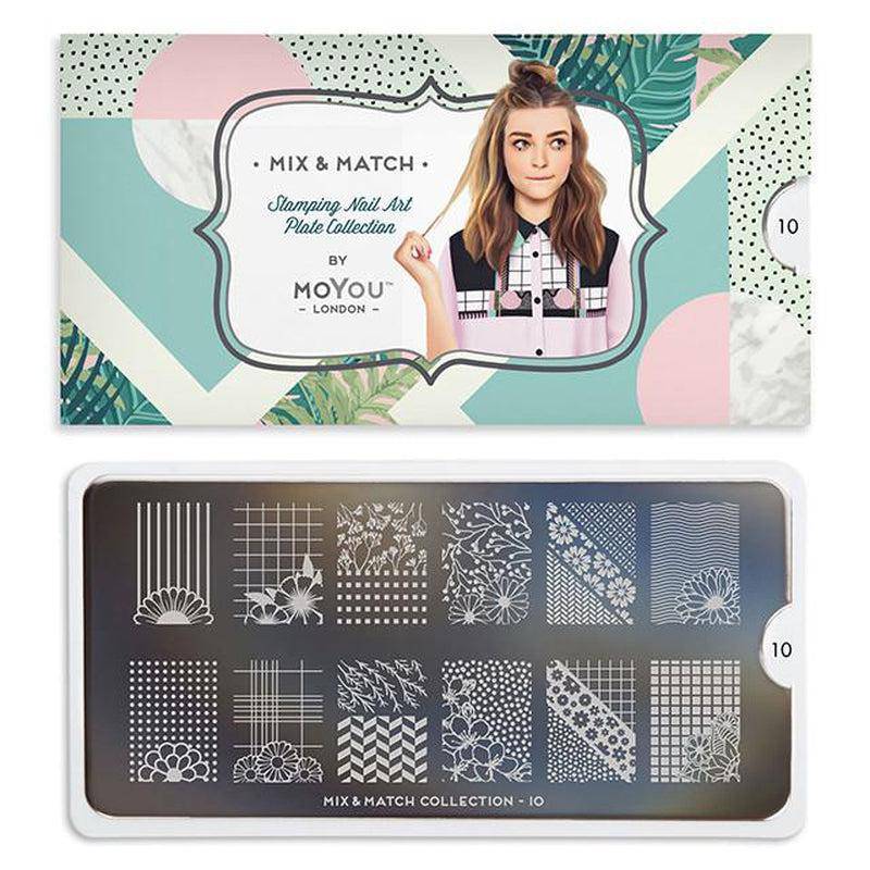 Mix & Match 10 ✦ Nail Stamping Plate - MoYou London