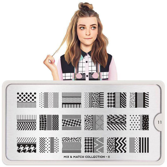 Mix & Match 11 ✦ Nail Stamping Plate - MoYou London