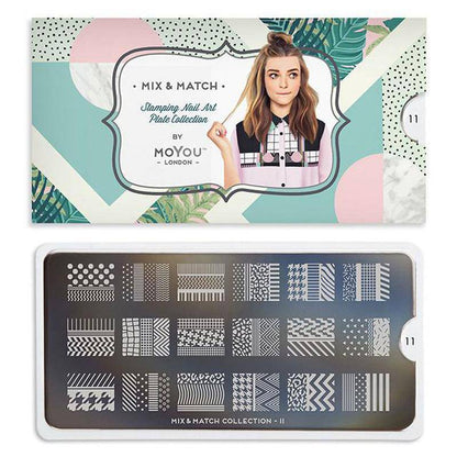 Mix & Match 11 ✦ Nail Stamping Plate - MoYou London