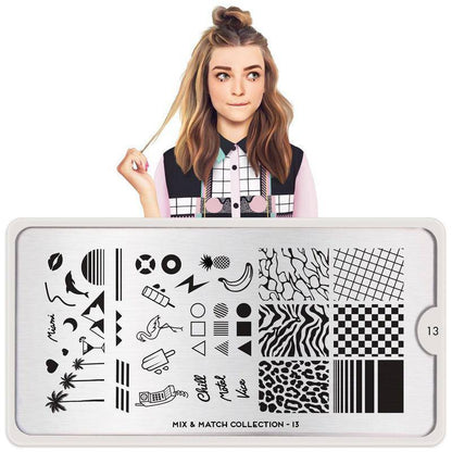 Mix & Match 13 ✦ Nail Stamping Plate - MoYou London