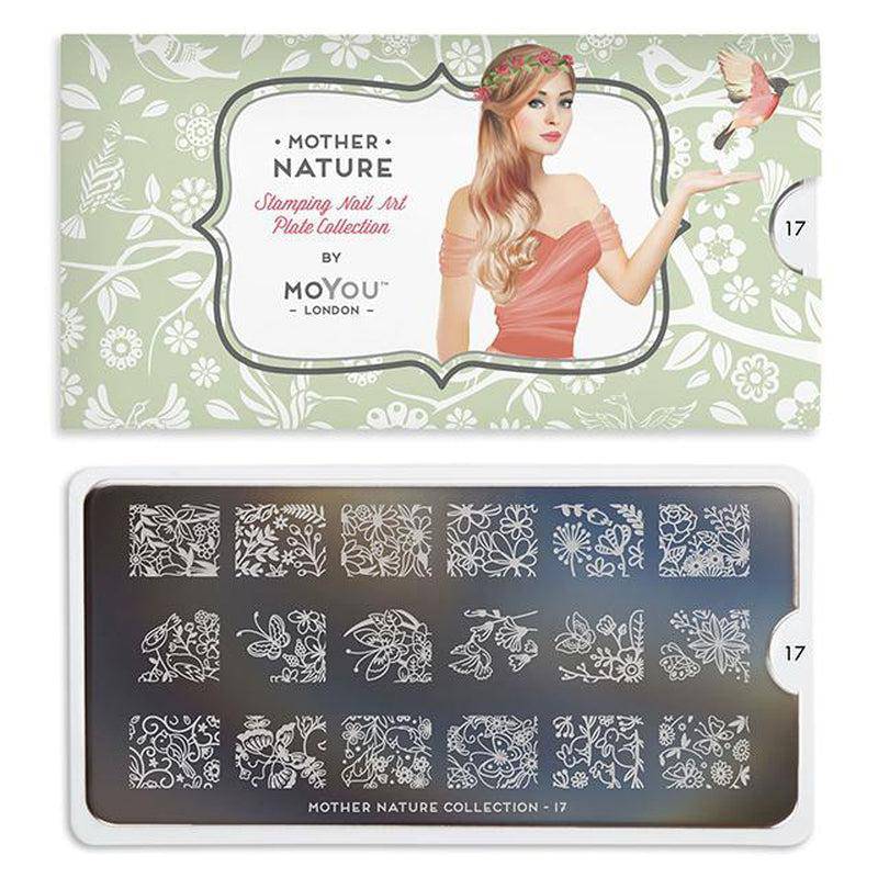 Mother Nature 17 ✦ Nail Stamping Plate - MoYou London