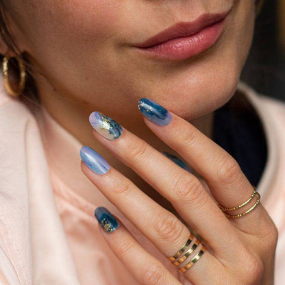 Gel Nail Strip Bundle ★ Marble Plate Bundles MoYou London 