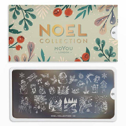 Noel 01 ✦ Nail Stamping Plate - MoYou London