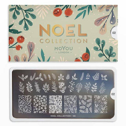 Noel 02 ✦ Nail Stamping Plate - MoYou London