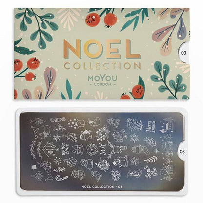 Noel 03 ✦ Nail Stamping Plate - MoYou London