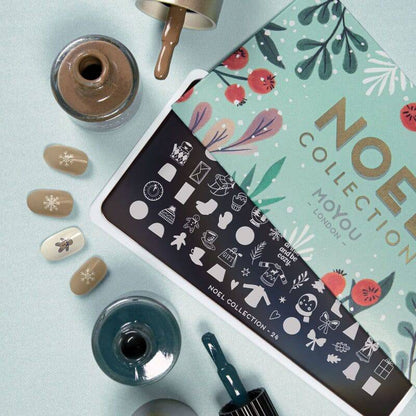 Noel 24 ✦ Nail Stamping Plate - MoYou London