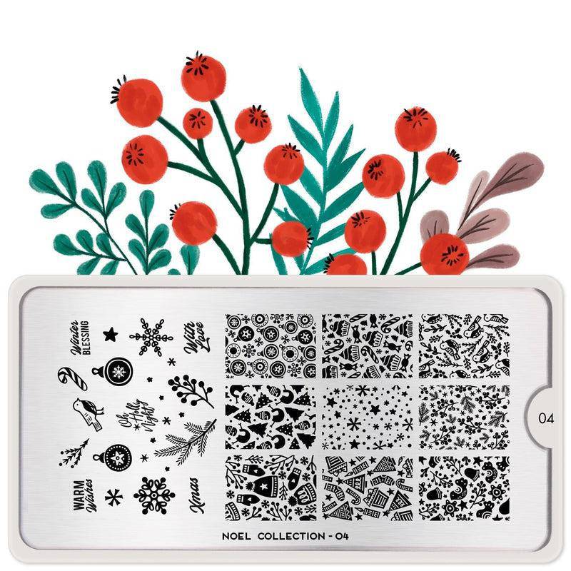 Noel 04 ✦ Nail Stamping Plate - MoYou London