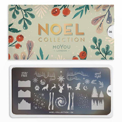 Noel 06 ✦ Nail Stamping Plate - MoYou London