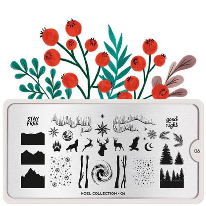 Noel 06 ✦ Nail Stamping Plate - MoYou London