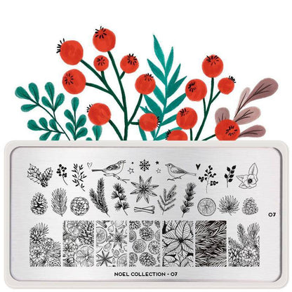 Noel 07 ✦ Nail Stamping Plate - MoYou London