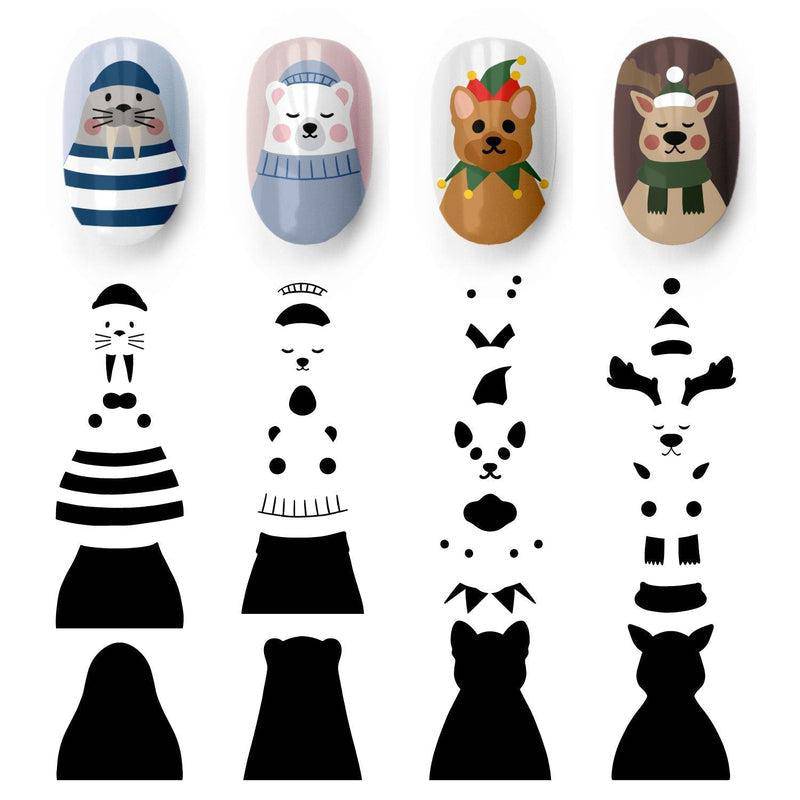 Noel 11 ✦ Nail Stamping Plate - MoYou London