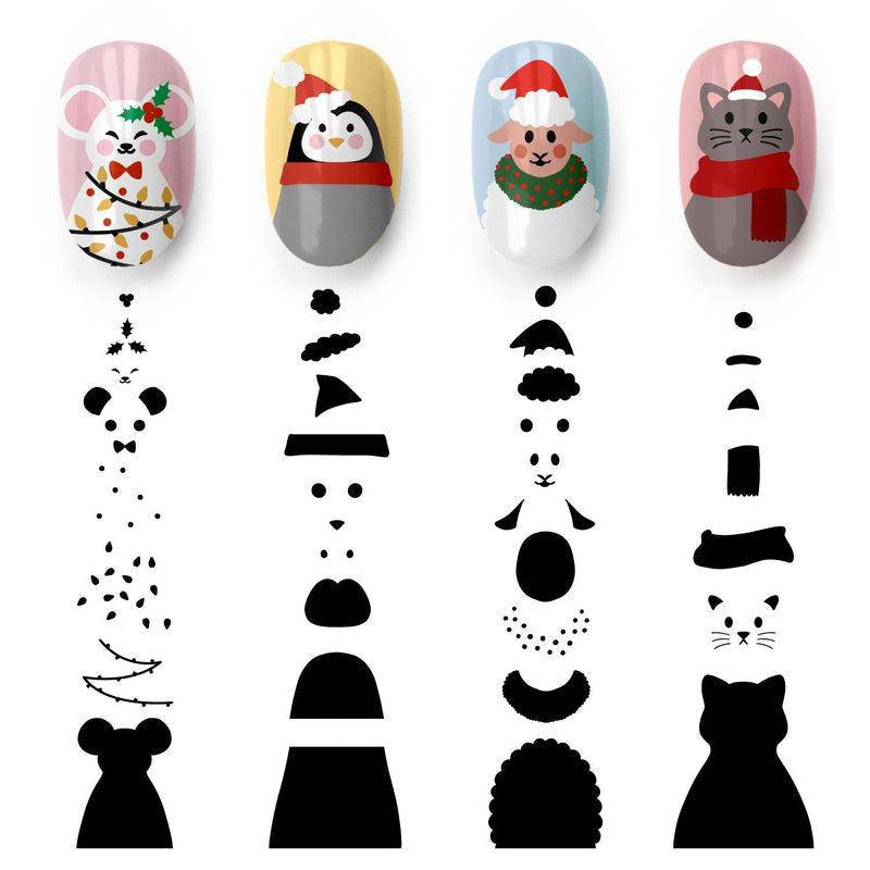 Noel 11 ✦ Nail Stamping Plate - MoYou London