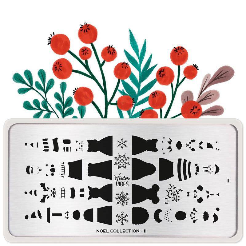 Noel 11 ✦ Nail Stamping Plate - MoYou London