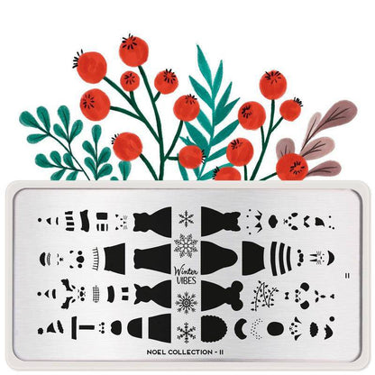 Noel 11 ✦ Nail Stamping Plate - MoYou London
