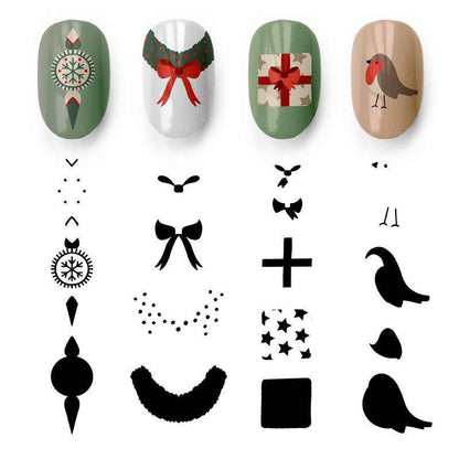 Noel 12 ✦ Nail Stamping Plate - MoYou London