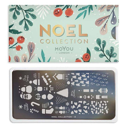 Noel 13 ✦ Nail Stamping Plate - MoYou London