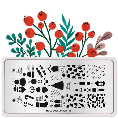 Noel 13 ✦ Nail Stamping Plate - MoYou London