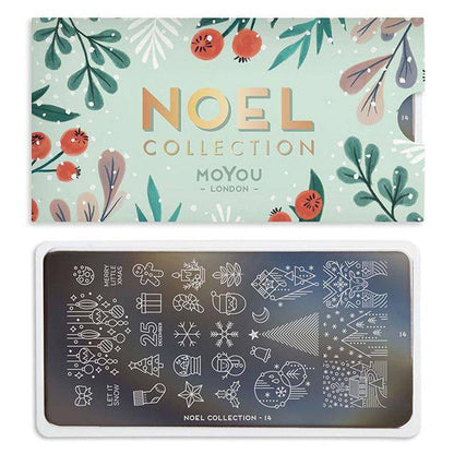 Noel 14 ✦ Nail Stamping Plate - MoYou London