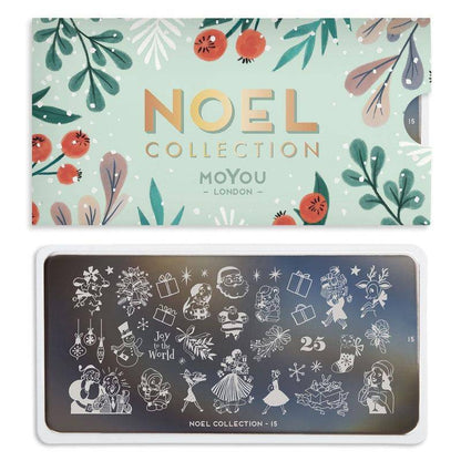 Noel 15 ✦ Nail Stamping Plate - MoYou London
