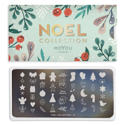 Noel 17 ✦ Nail Stamping Plate - MoYou London