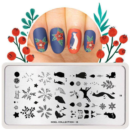 Noel 18 ✦ Nail Stamping Plate - MoYou London