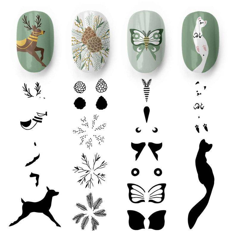 Noel 18 ✦ Nail Stamping Plate - MoYou London