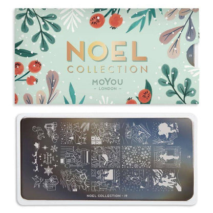 Noel 19 ✦ Nail Stamping Plate - MoYou London
