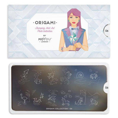 Origami 06 ✦ Nail Stamping Plate - MoYou London