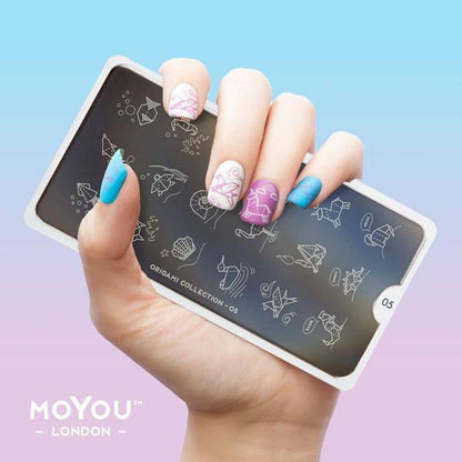 Origami 06 ✦ Nail Stamping Plate - MoYou London