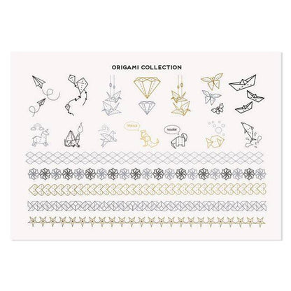 Origami Feet Temporary Tattoo - MoYou London