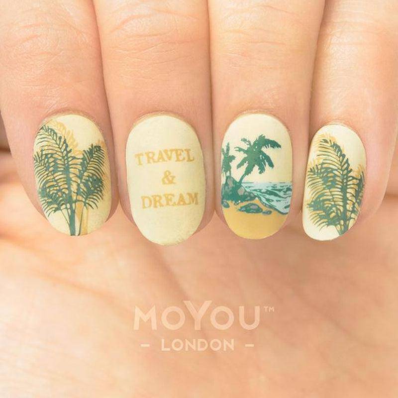 Paradise 01 ✦ Nail Stamping Plate - MoYou London