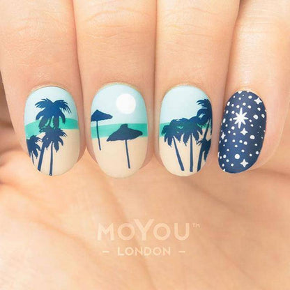 Paradise 04 ✦ Nail Stamping Plate - MoYou London