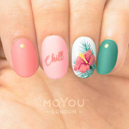 Paradise 05 ✦ Nail Stamping Plate - MoYou London