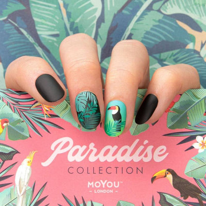 Paradise 08 ✦ Nail Stamping Plate - MoYou London