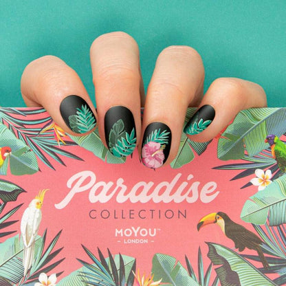 Paradise 09 ✦ Nail Stamping Plate - MoYou London