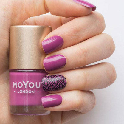 Premium Nail Polish - August Plum - MoYou London