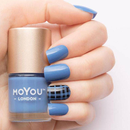 Premium Nail Polish - Blue Jay - MoYou London