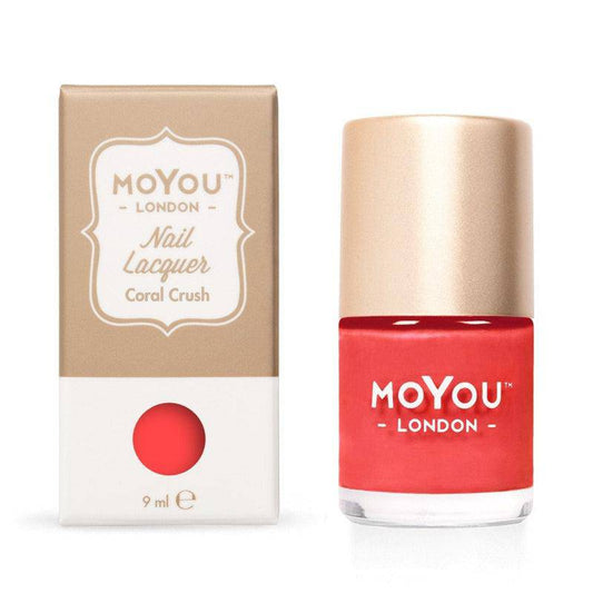 Premium Nail Polish - Coral Crush - MoYou London