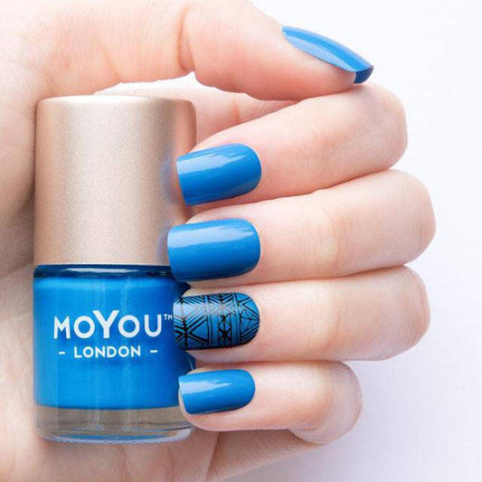 Premium Nail Polish - Electric Sky - MoYou London