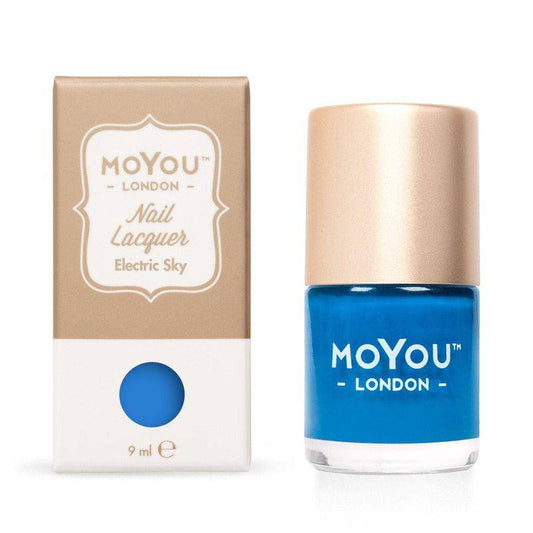 Premium Nail Polish - Electric Sky - MoYou London