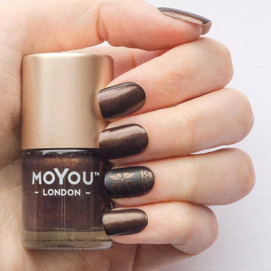 Premium Nail Polish - Gold Espresso - MoYou London