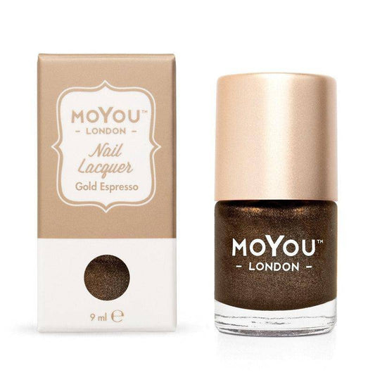 Premium Nail Polish - Gold Espresso - MoYou London