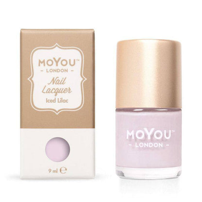 Premium Nail Polish - Iced Lilac - MoYou London