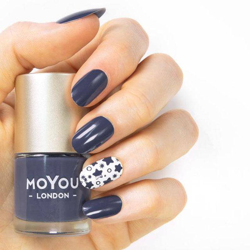Premium Nail Polish - Ivy Blue - MoYou London