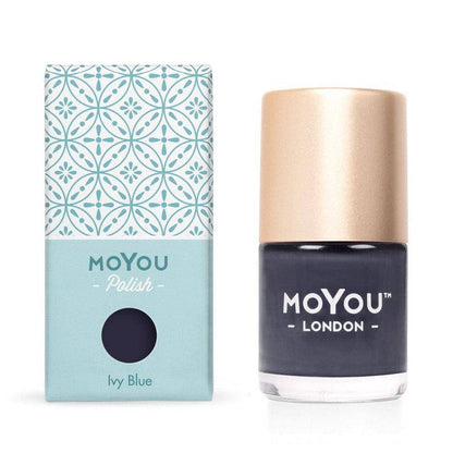 Premium Nail Polish - Ivy Blue - MoYou London