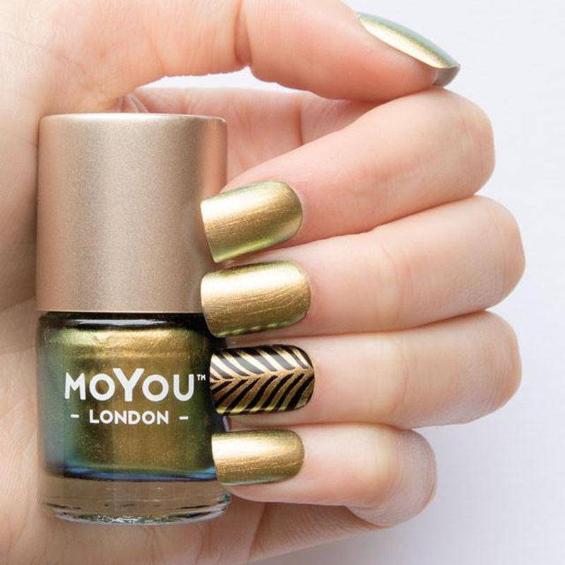 Premium Nail Polish - Jungle Gold - MoYou London